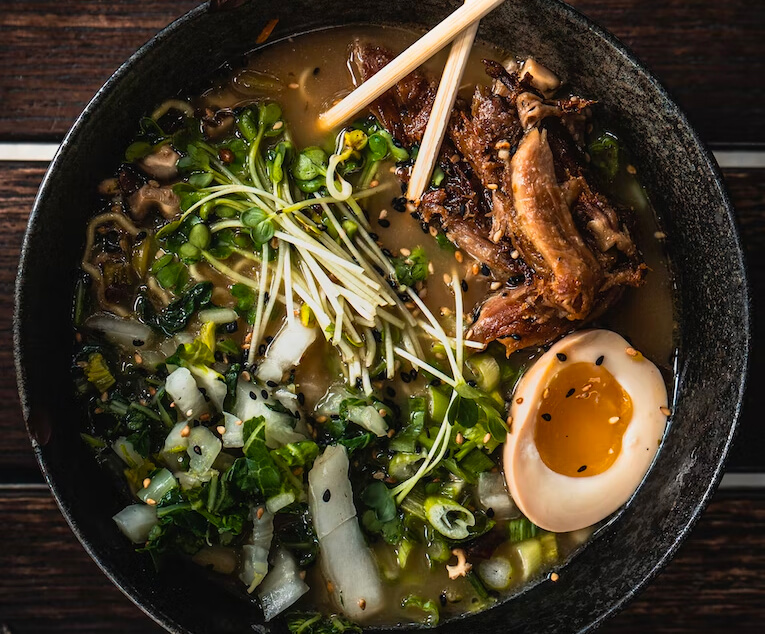 ramen opskrift